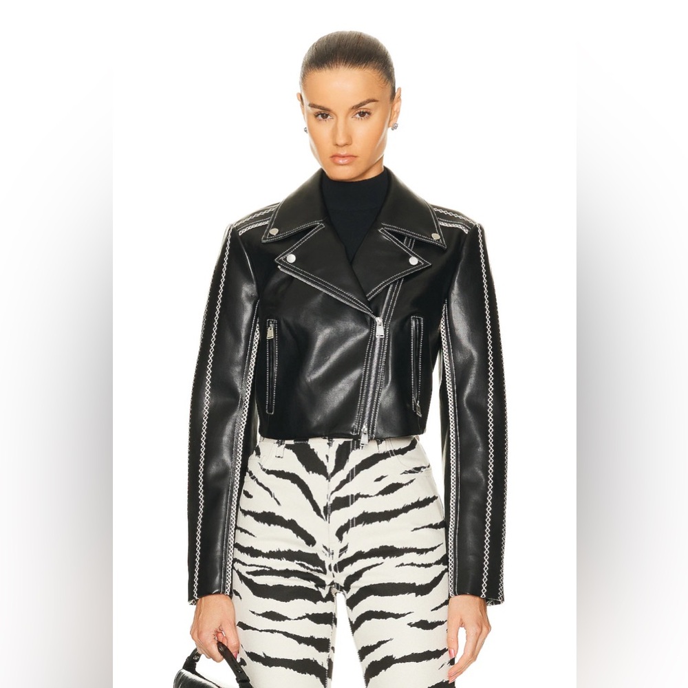 NWT SIMKHAI Oslo Moto Jacket S